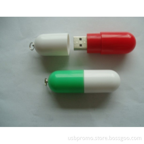 pill shaped usb flash drives promotional items